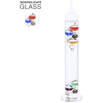 Termómetro Galileo con ampollas de colores