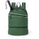 Mochila Dorian con portazapatos verde oscuro