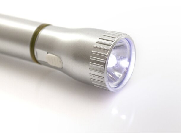 Bolígrafo Mustap con linterna a pilas