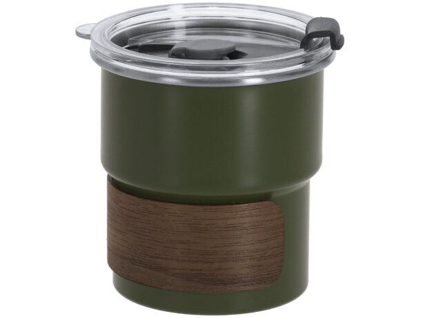 Vaso Gasking acero inoxidable con banda madera 250ml detalle 4