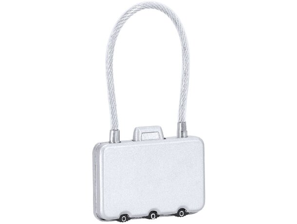 Candado de seguridad Konix con cable de acero y combinación detalle 4