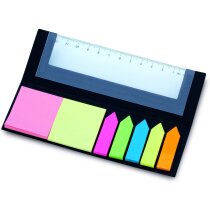Regla con notas adhesivas personalizada Regla con notas adhesivas personalizada