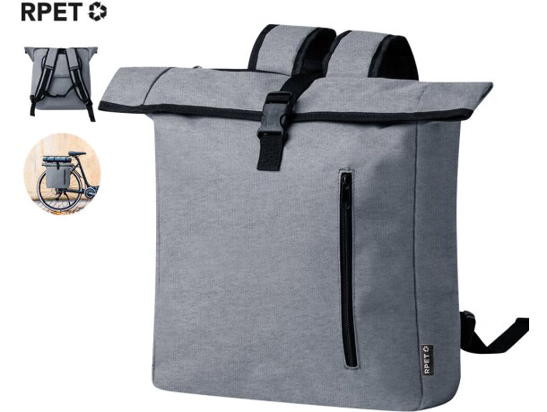 Mochila deportiva poliéster Hoblak detalle 1