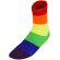 Calcetín Tarox Rainbow en poliéster con tejido elástico detalle 2