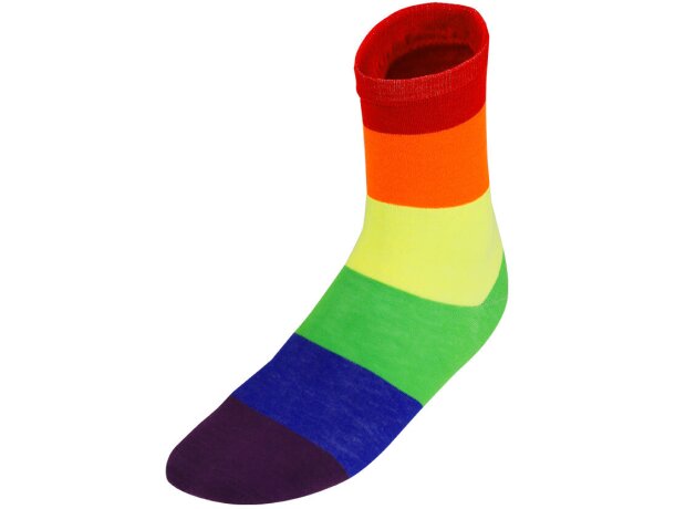 Calcetín Tarox Rainbow en poliéster con tejido elástico detalle 2