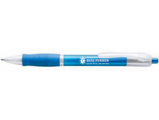 Bolígrafo de plástico ligero Zonet con logo
