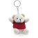 Llavero Tedchain peluche de osito personalizado