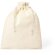 Bolsa Fergut algodónn 15x21 cm Natural