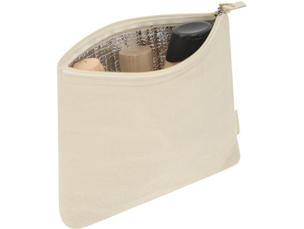 Neceser isotérmico Breklo con forro aluminio algodón reciclado detalle 2