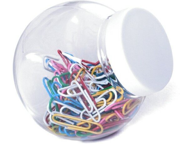 Porta clips con 100 clips personalizado