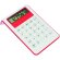 Calculadora juvenil personalizada roja