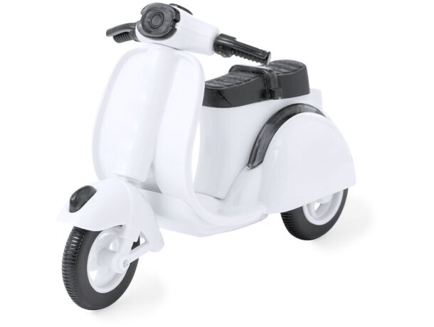 Maqueta Vespak metal blanca decorativa escritorio detalle 1