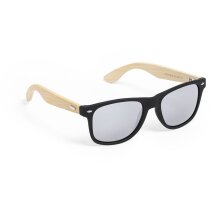 Gafas de sol Mitrox bambú natural lentes espejo protección UV400