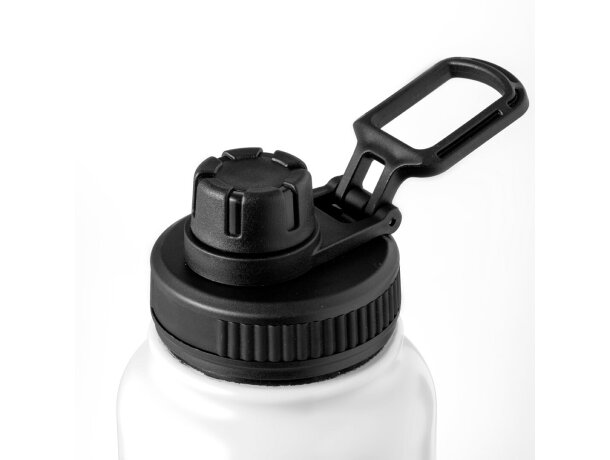 Botella termo personalizada para serigrafiar con dosificador y asa de transporte Wankex detalle 4
