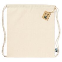 Mochila saco con impresión en algodón Fairtrade