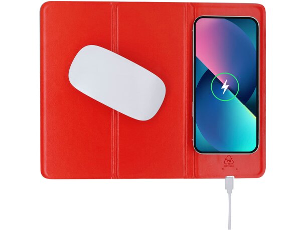 Alfombrilla cargador inalámbrico Dangox con soporte plegable detalle 6