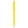 Bolígrafo Marcy en ABS reciclado con pulsador y tinta azul Amarillo