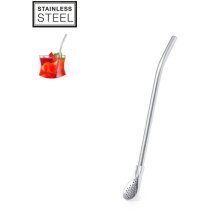 Agitador pajita Evin acero inoxidable grabado