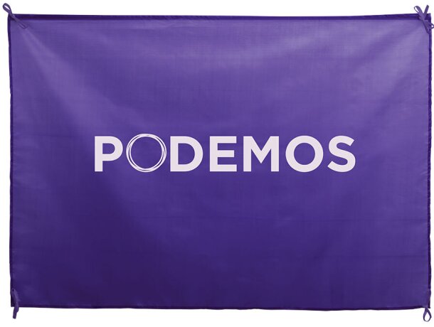 Bandera Dambor Morado detalle 1
