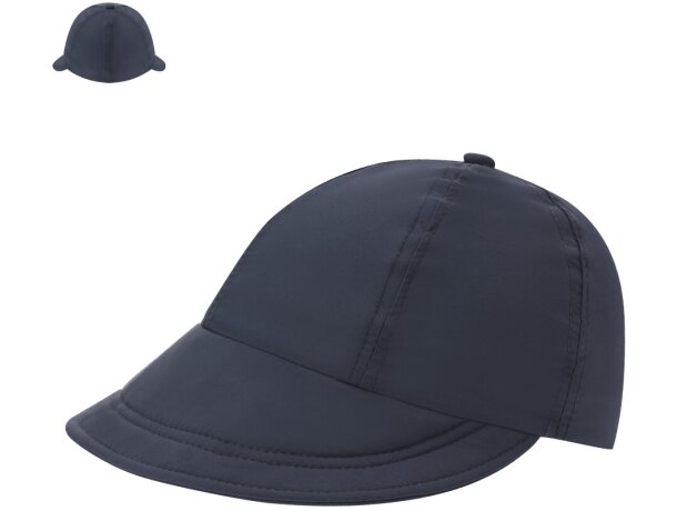 Gorra Yilmur de poliéster con visera flexible y 6 paneles detalle 1