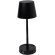 Lámpara escritorio recargable Kirsten con regulación táctil Negro