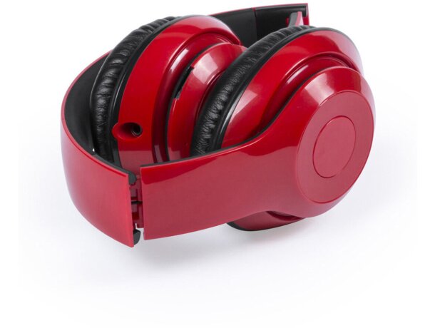 Auriculares Legolax grabado rojo