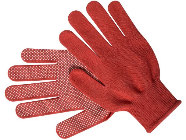 Guante Hetson Rojo detalle 1