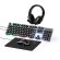 Set gamer Thrym con teclado ratón auriculares alfombrilla detalle 1