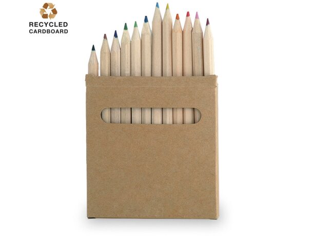 Caja Boys de 12 lápices de madera de colores