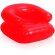 Sillón Reset inflable personalizado rojo