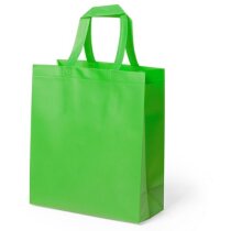 Bolsa personalizada non woven laminado 110g fucsia con asas Kustal