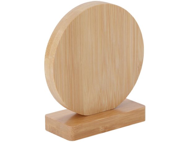 Placa sublimación bambú Farnes con imán detalle 3