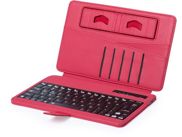 Teclado Soporte Dustin para empresas rojo