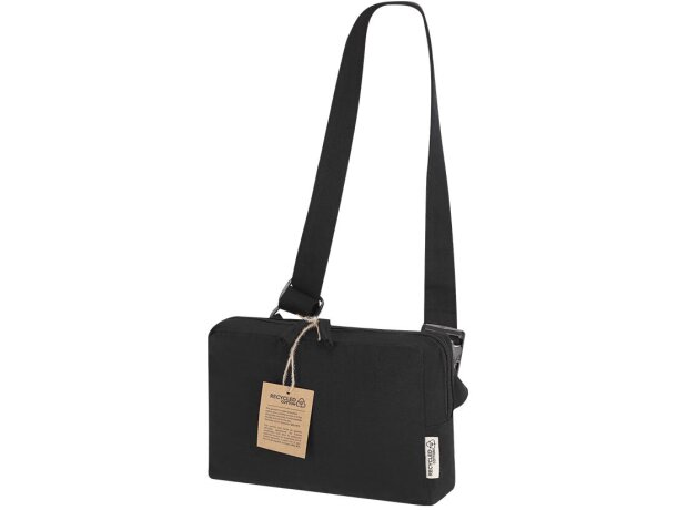 Riñonera bandolera Koban en canvas reciclado 300 g/m² detalle 3