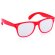 Gafas de sol con lentes personalizables rojo