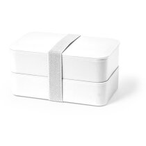 Fiambrera Vilma PP dos compartimentos cubiertos