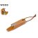 Abridores con logo de madera con cuerda para colgar Cesaris detalle 1