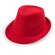 Sombrero para fiestas ala corta Rojo