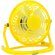 Mini Miclox ventilador de sobremesa personalizado amarillo