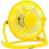 Mini ventilador de sobremesa personalizado amarillo