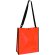 bolsa con clip central para cerrar personalizada naranja