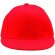 Gorra Lorenz de poliester algodón sencilla personalizada rojo