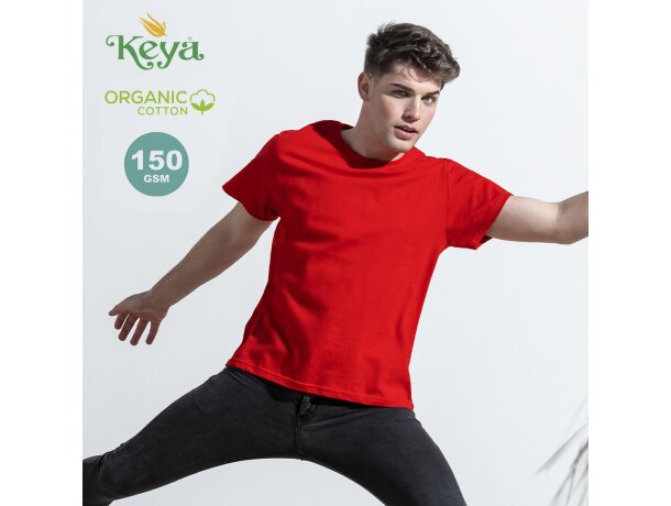 Camiseta Adulto keya Organic Color