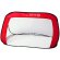 Portería plegable rojo personalizada