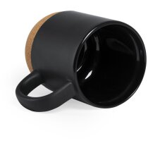 Taza cerámica 420 ml Bokun con base corcho natural