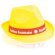 Sombrero Braz acrílico para fiestas amarillo