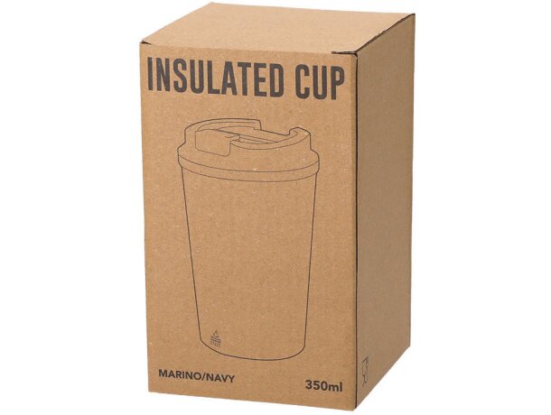 Vaso térmico Thira de acero inoxidable reciclado 350ml detalle 6