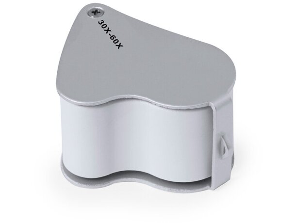 Lupa plegable Keyan con doble aumento 30x 60x y led integrado detalle 2