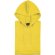 Sudadera de poliester con capucha amarillo