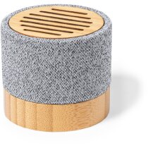 Altavoz Blarak bambú RPET inalámbrico recargable